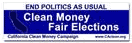 Clean Money Bumper Sticker